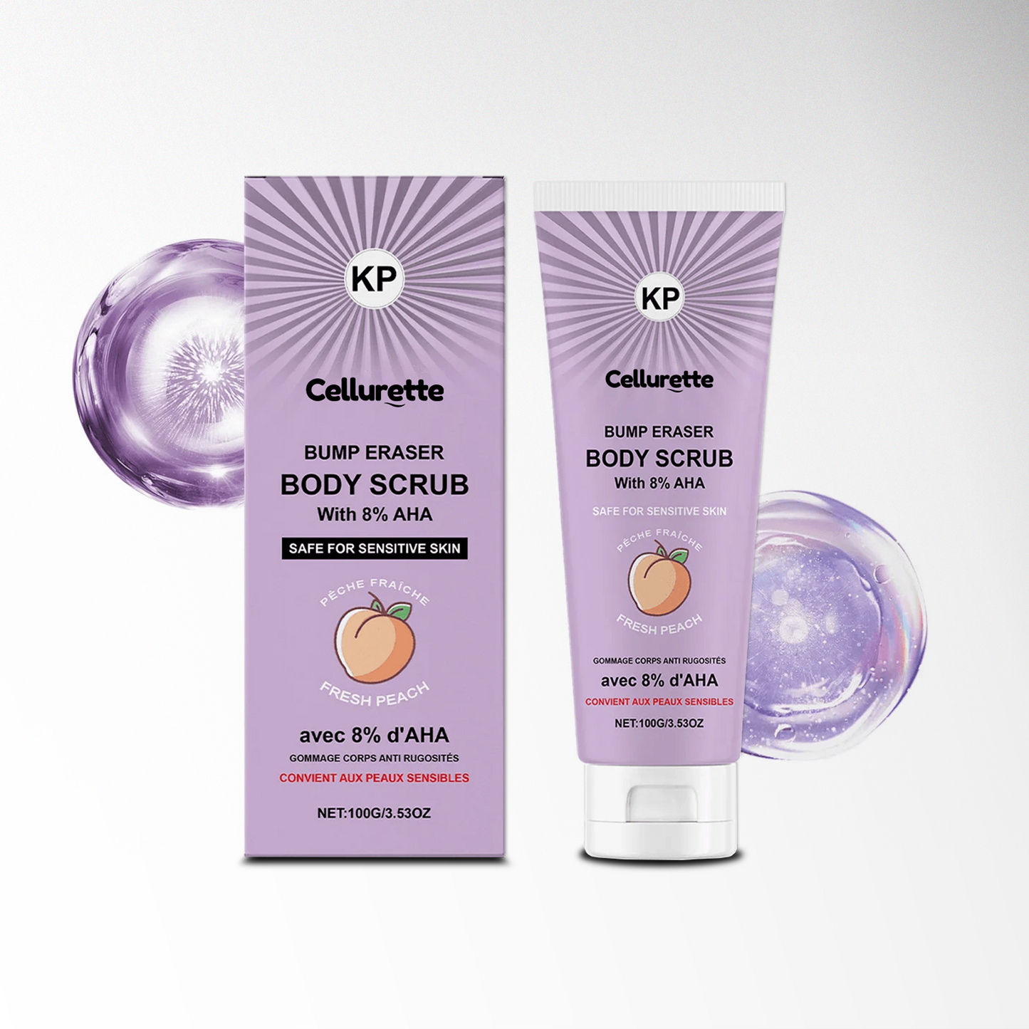 KP Bump Eraser Body Scrub by Cellurette