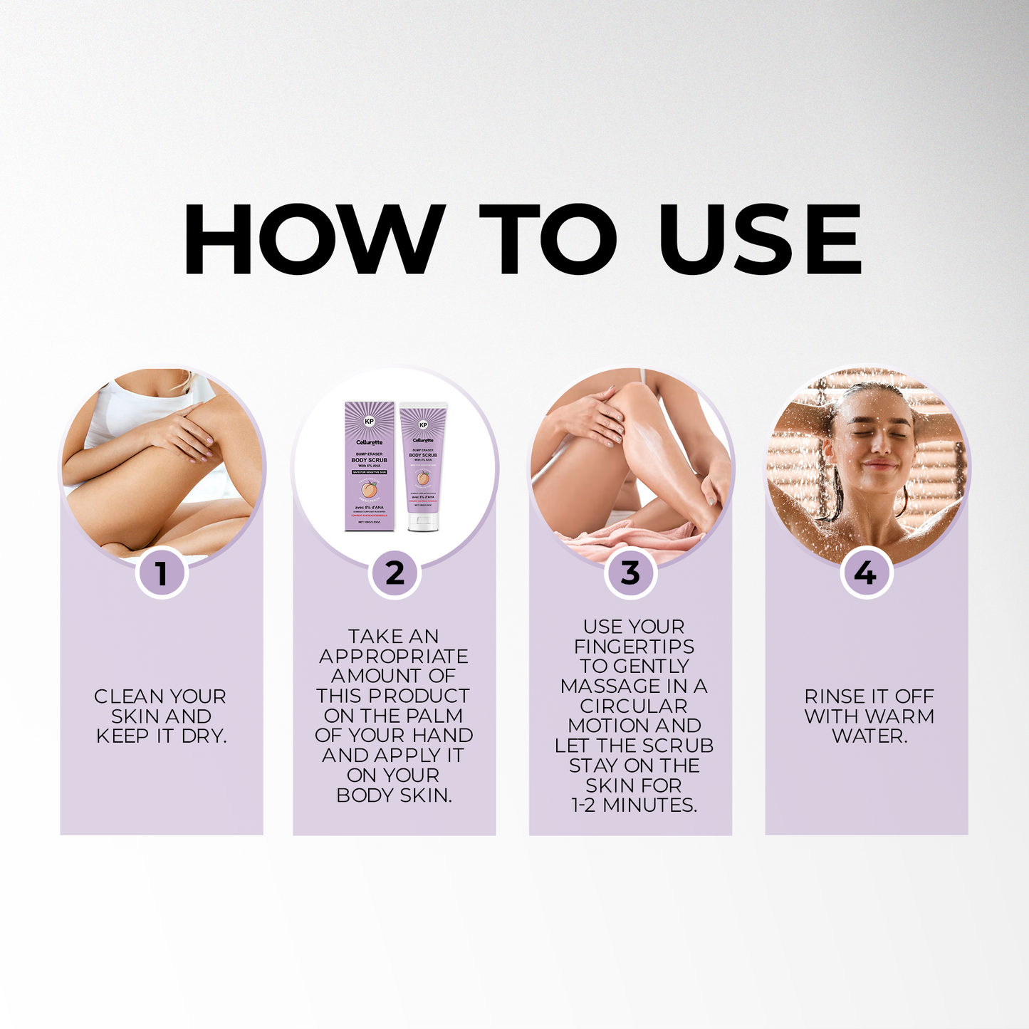 KP Bump Eraser Body Scrub by Cellurette