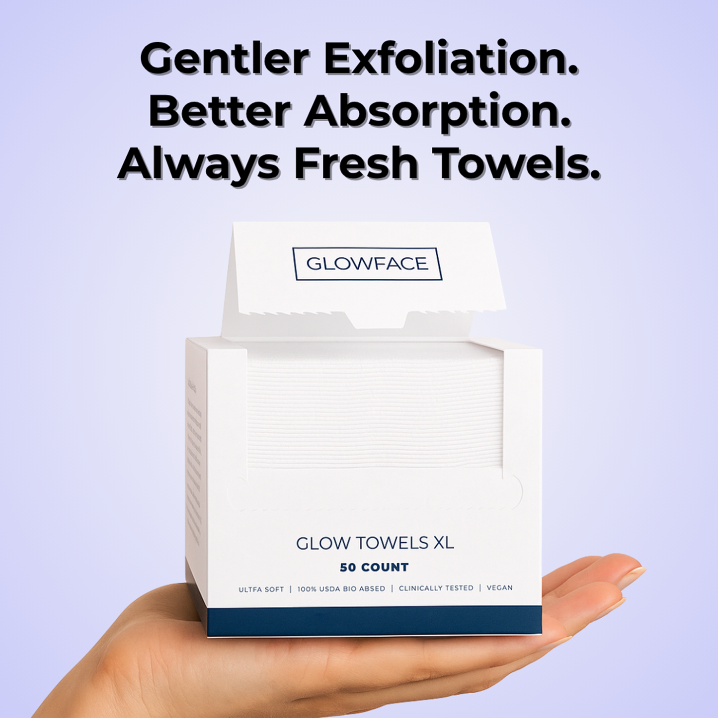 GlowFace Towels XL by Cellurette