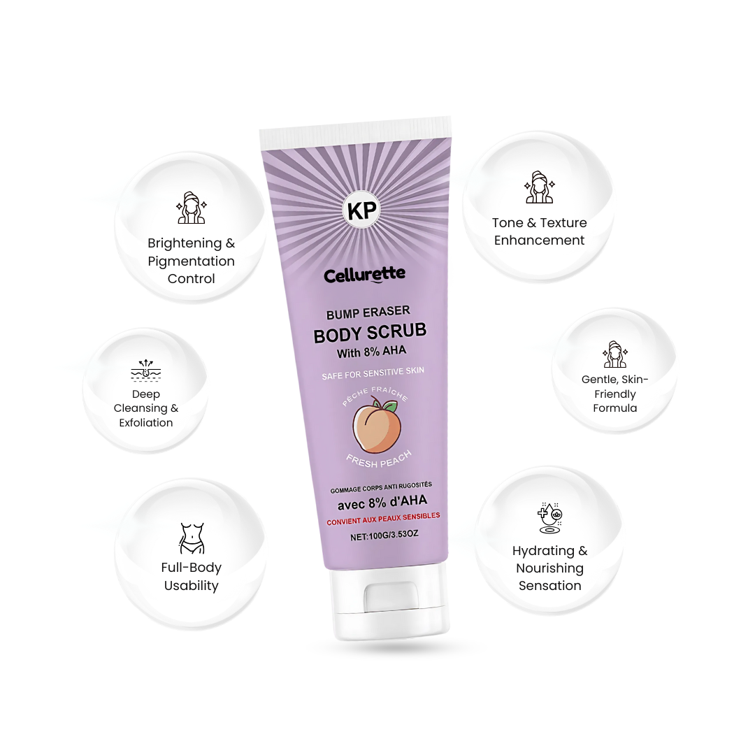 Meet the KP Bump Eraser Body Scrub, Your All-in-One Skin Renewal Solution
